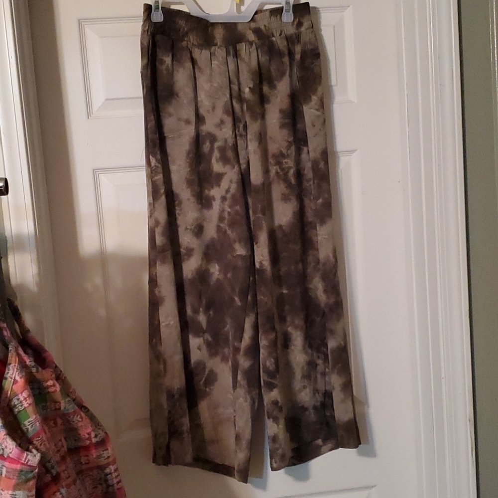 Wide Leg Tie Dye Pants NWT